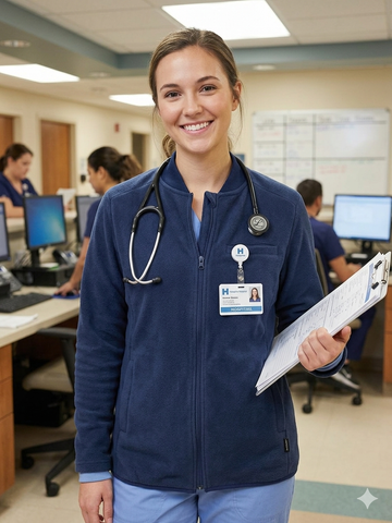 Nurse Fleece Jacket