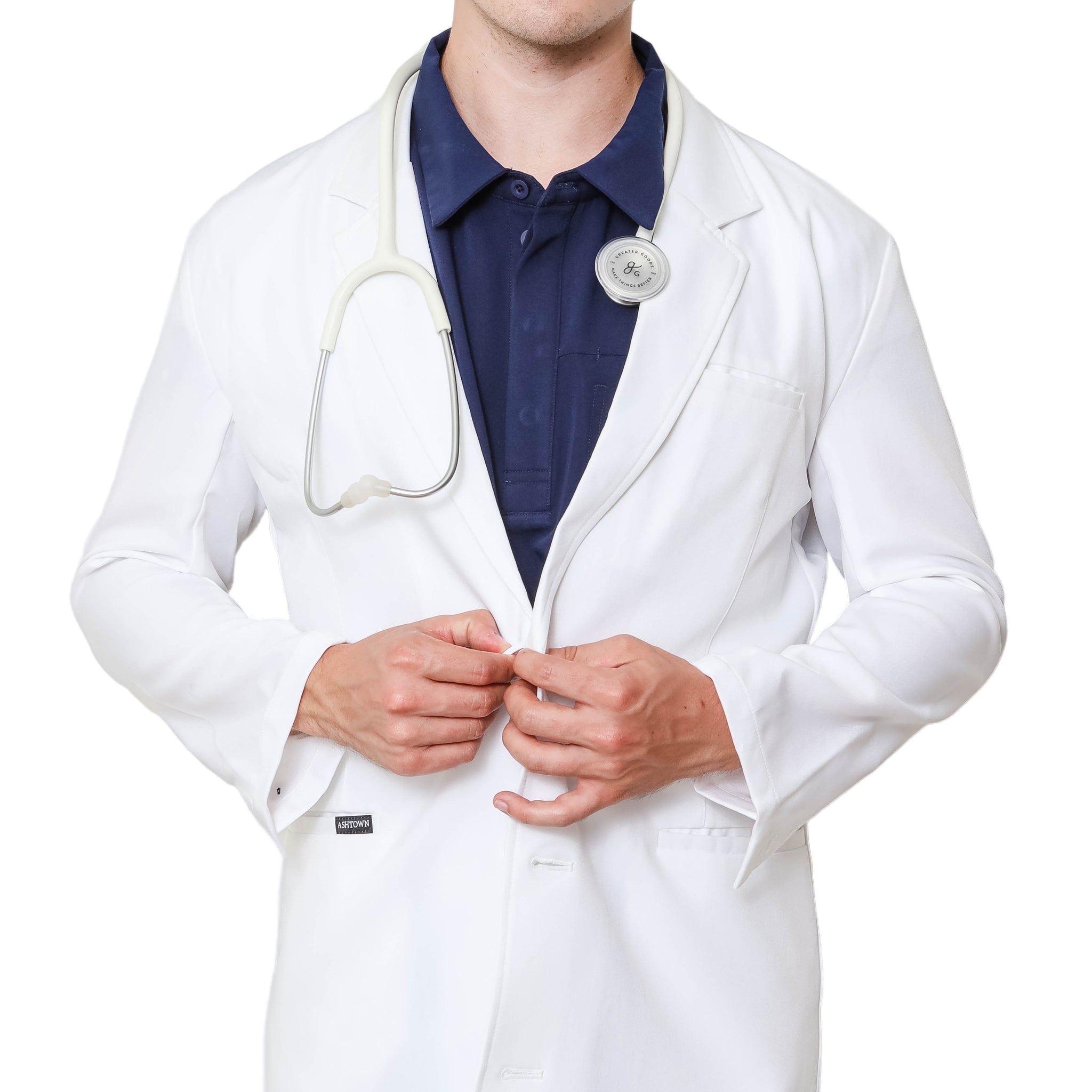 Personalized Men Lab Coat