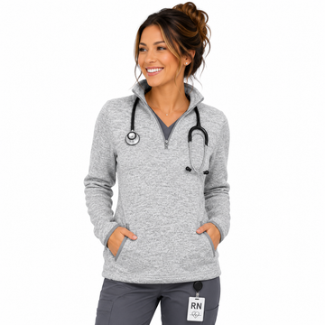 Lightweight Fleece 3/4 Zip Sweatshirt | Cozy Pullover | Casual Everyday Outerwear