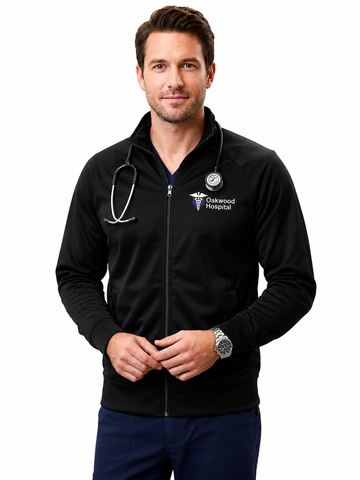 Unisex Track Jacket | Lightweight Zip-Up Athletic Jacket | Casual Everyday Outerwear