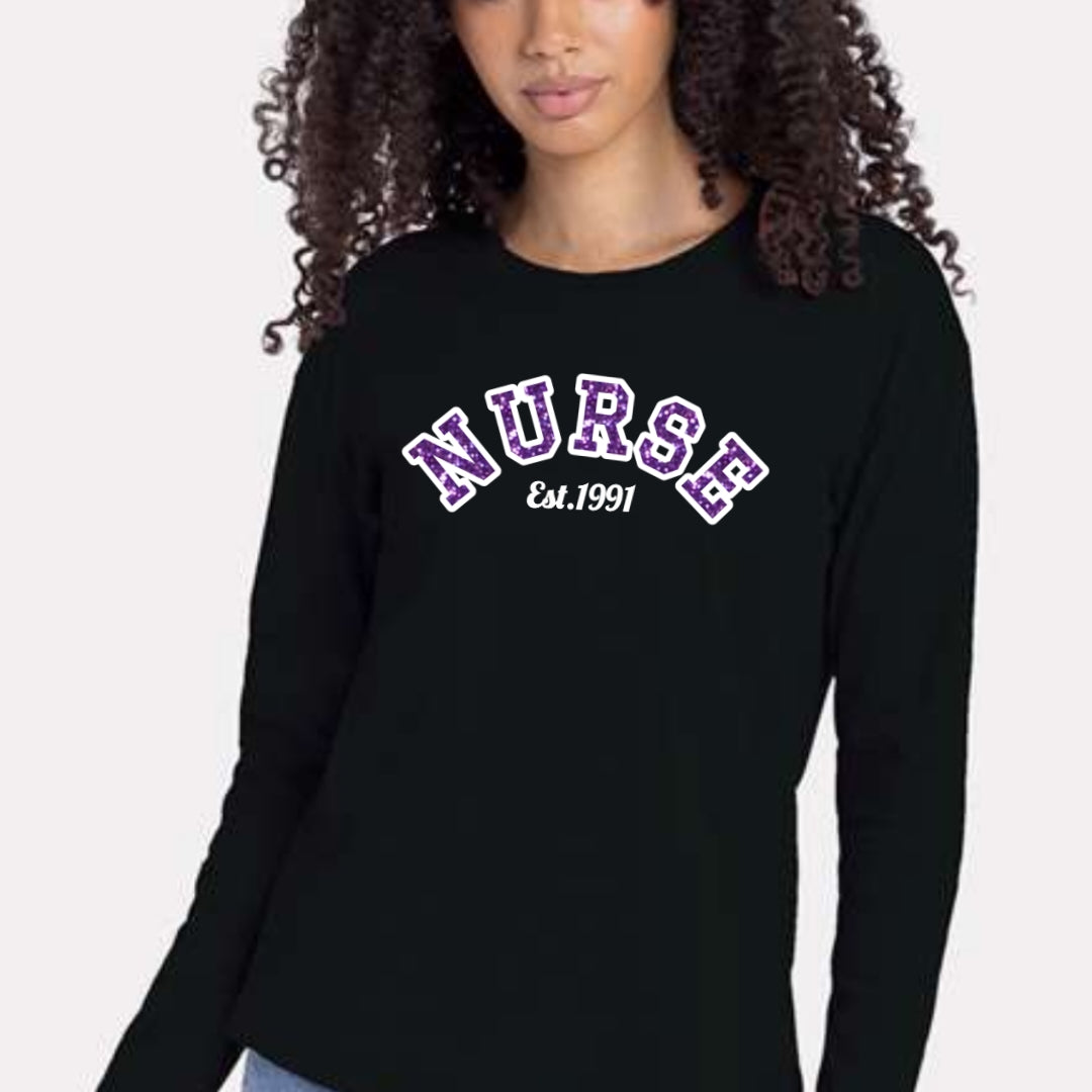 Nurse Glitter Sweatshirt