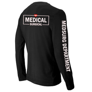 Med-Surg Custom T-Shirt | Personalized Nurse & Tech Shirt | Medical Staff Gift
