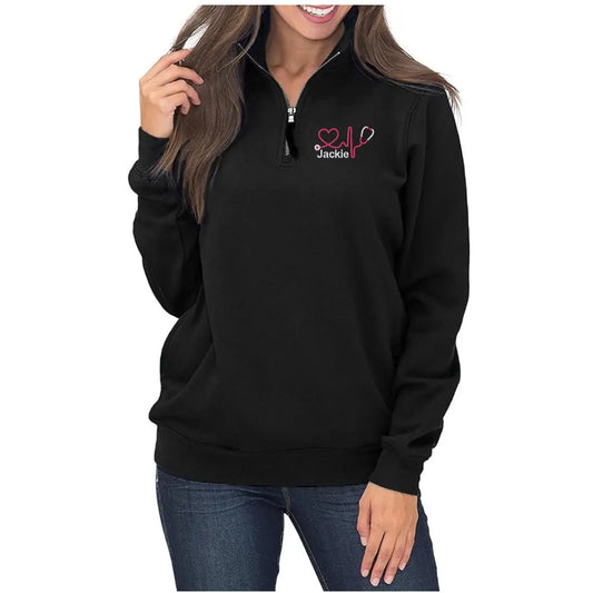 Nurse Zip Pullover