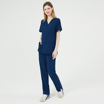 Ashtown V-Neck & Split Pants Set (Regular) - AshtownClothing