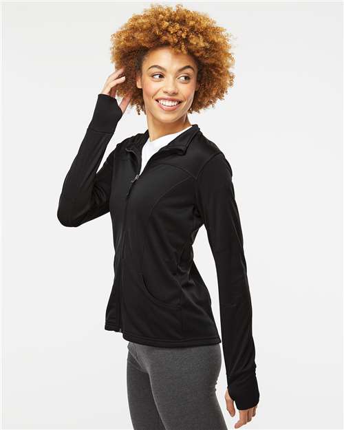 Women’s Lightweight Zip Up Poly tech Jacket - AshtownClothing